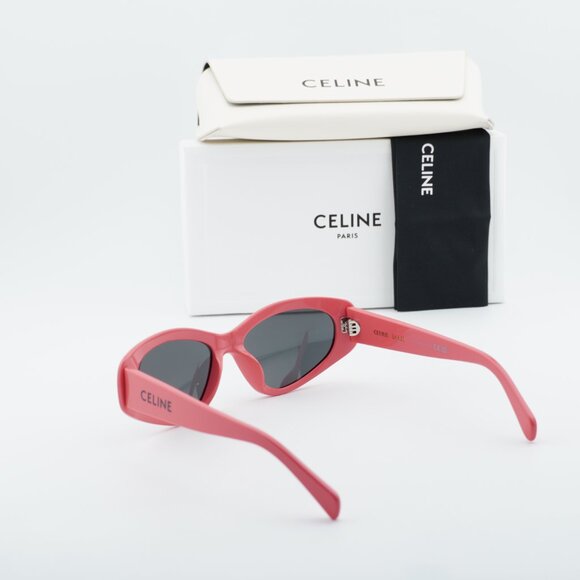 Celine CL40279U 72A Cat Eye Sunglasses - Pink/Grey